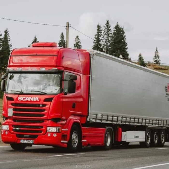 Camion Scania R410 Trailer Krone